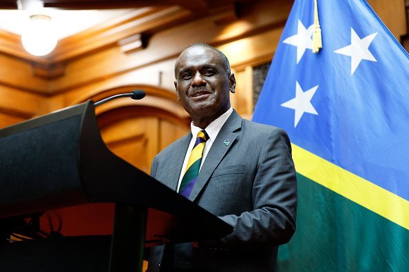 Solomon Islands Prime Minister, Jeremiah Manele