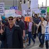 Kevin Trenberth protesting against Trump in April 2017. Kevin Trenberth protesting against Trump in April 2017.