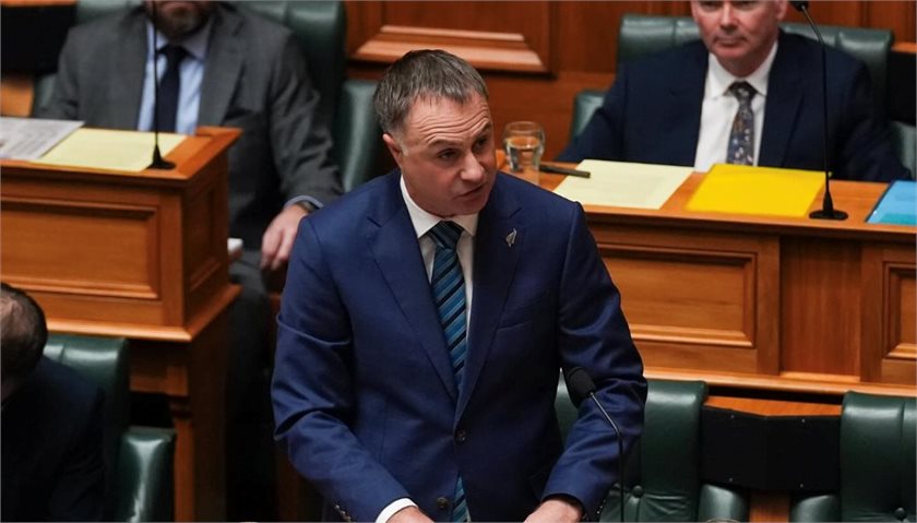 Minister of Climate Change Simon Watts