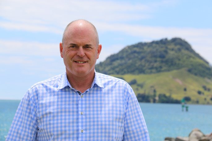 Todd Muller in the Bay of Plenty