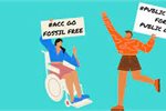 350 Aotearoa ACC protest illustration 350 Aotearoa ACC protest illustration