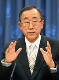 Ban Ki-moon ... we're still not doing the job.