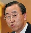 Ban Ki-moon ... the momentum must be kept up.