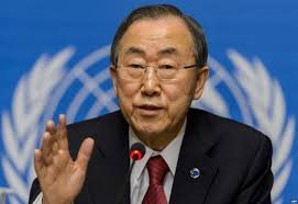 Ban Ki-moon ... complex warfare.