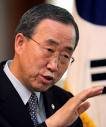 Ban Ki-moon ... wants a positive signal from Europe.