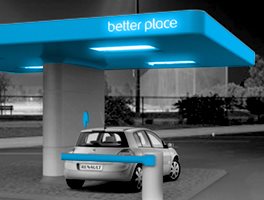 Charging station ... plans to cover Australia.