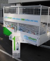 The Cage ... hands off our rubbish, says Coca-Cola.