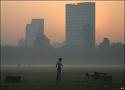 Calcutta smog.