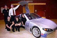 Waikato students ready to hit the road in their e-car.