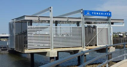 CityCat terminal ... impressive commitment.