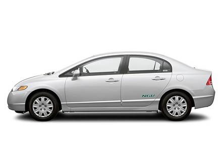 Honda Civic GX ... top of the green heap.