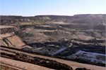 Coal mine in Mongolia. Coal mine in Mongolia.