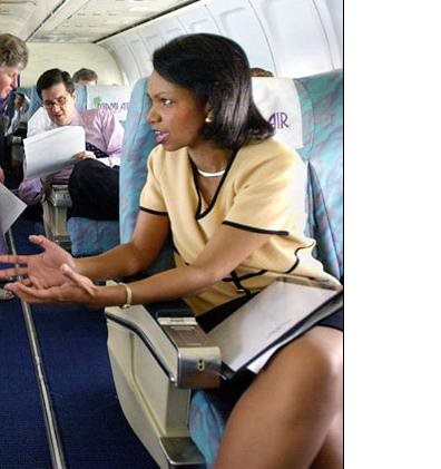 Secretary of State Rice ... long term answer in WTO trade measures