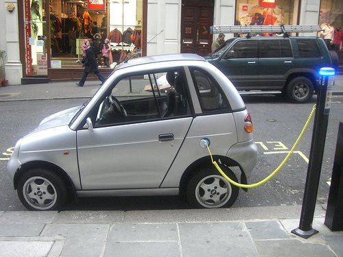Will we really see thousands of electric cars plugged in here in just seven years?