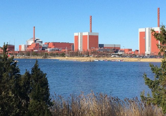 Olkiluoto nuclear power station in Finland, where a new reactor is already nine years late.