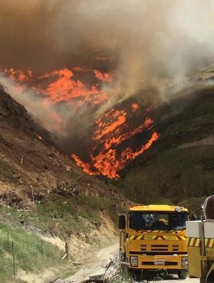 Marlborough ablaze