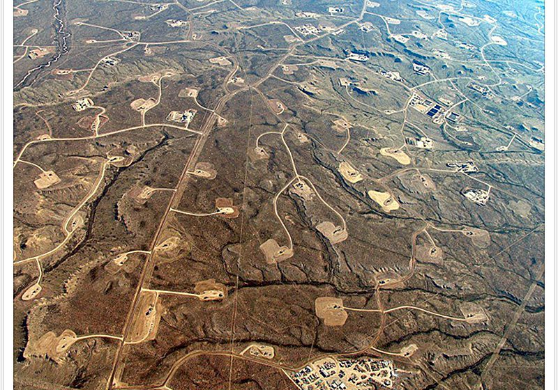 Fracking in Wyoming.