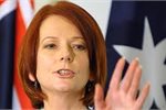 Julia Gillard ... major milestone. Julia Gillard ... major milestone.