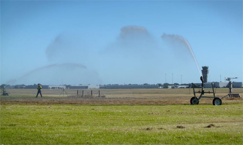 Adelaide Airport.