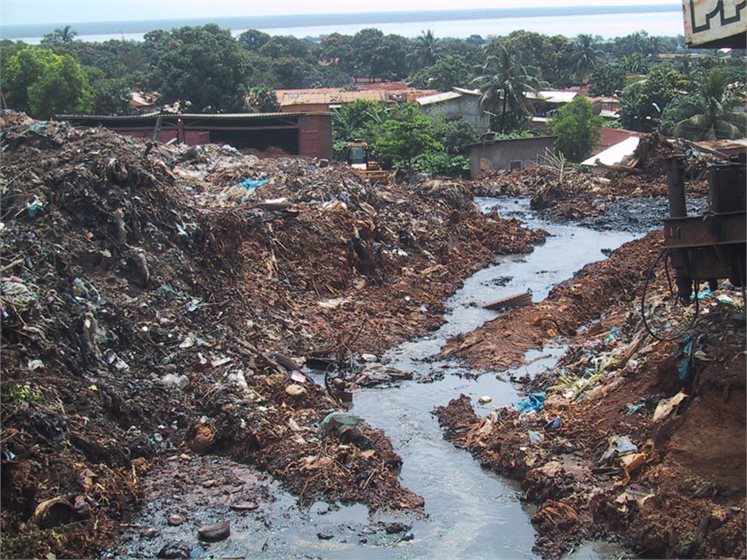 Poisoned village water in Ghana.