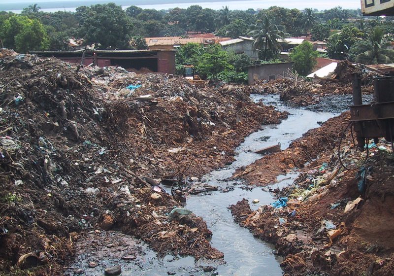 Poisoned village water in Ghana.