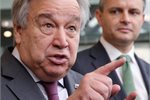 Antonio Guterres and Climate Minister James Shaw Antonio Guterres and Climate Minister James Shaw