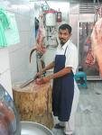 Halal butcher