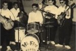 Hi Five Mambos in the 1960s ... Kawana Pohe in dark glasses at right. Hi Five Mambos in the 1960s ... Kawana Pohe in dark glasses at right.