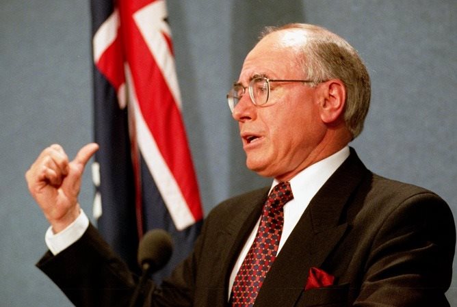 John Howard is a role model for the Abbott government, but the world remembers his hardline climate tactics in 1997 less fondly.