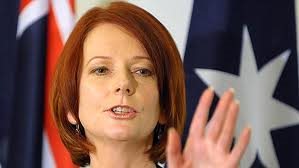 Julia Gillard ... Kyoto commitment.