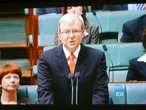 Rudd .. jons partnership on international emissions tading
