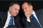 Heads together ... Anzac leaders John Key and Tony Abbott. Heads together ... Anzac leaders John Key and Tony Abbott.