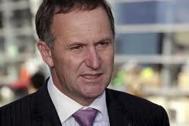 John Key ... shares in filthy fiver.