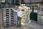 Matthew Darby ... melting plastic bags for shipping and recycling Matthew Darby ... melting plastic bags for shipping and recycling