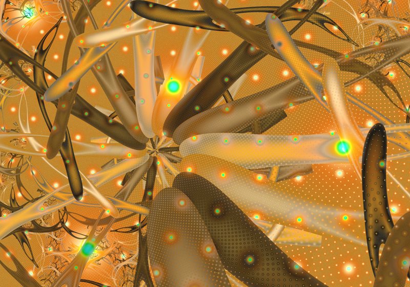 Busy bodies ... energy-harvesting microbes at work.