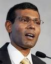 Mohamed Nasheed ... climate change in depth.