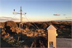Microplastics air sampler at Birdlings Flat Microplastics air sampler at Birdlings Flat