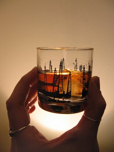 Carbon cashing oil prices