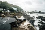 Owhiro Bay after a storm Owhiro Bay after a storm