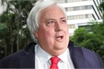 Clive Palmer ... all eyes on Clive. Clive Palmer ... all eyes on Clive.