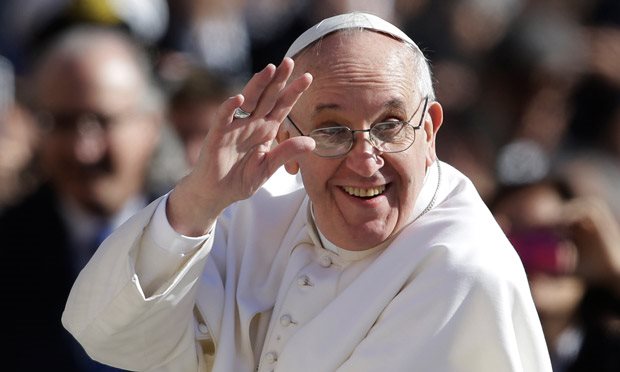 Pope Francis ... keen for church to be involved.