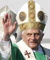 Pope Benedict ... doing his bit for a greener world.