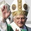 Pope Benedict ... doing his bit for a greener world. Pope Benedict ... doing his bit for a greener world.