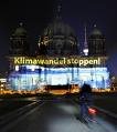 'Stop climate change' reads this banner in Poznan.