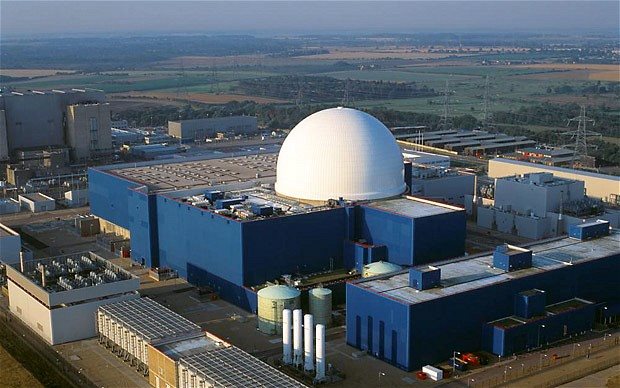 Britain's Hinckley B nuclear power station.