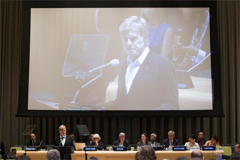 Robert Redford ... it's pretty clear something is happening.