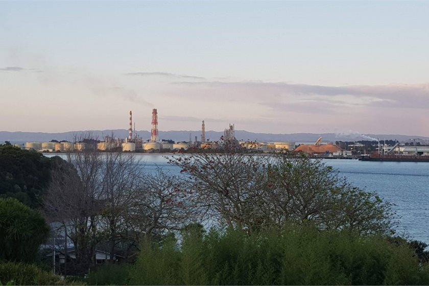Marsden Pt oil refinery