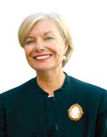 Heather Ridout ... phase in 25% company tax before the ETS starts