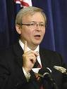 Kevin Rudd ... climate change won't go away.
