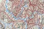 Once were jungle ... a spider-web of logging roads in the Baram River area of northern Sarawak. Once were jungle ... a spider-web of logging roads in the Baram River area of northern Sarawak.